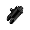 Double Head Motorcycle Exhaust A32, Dual Silencer Performance Pipe_5