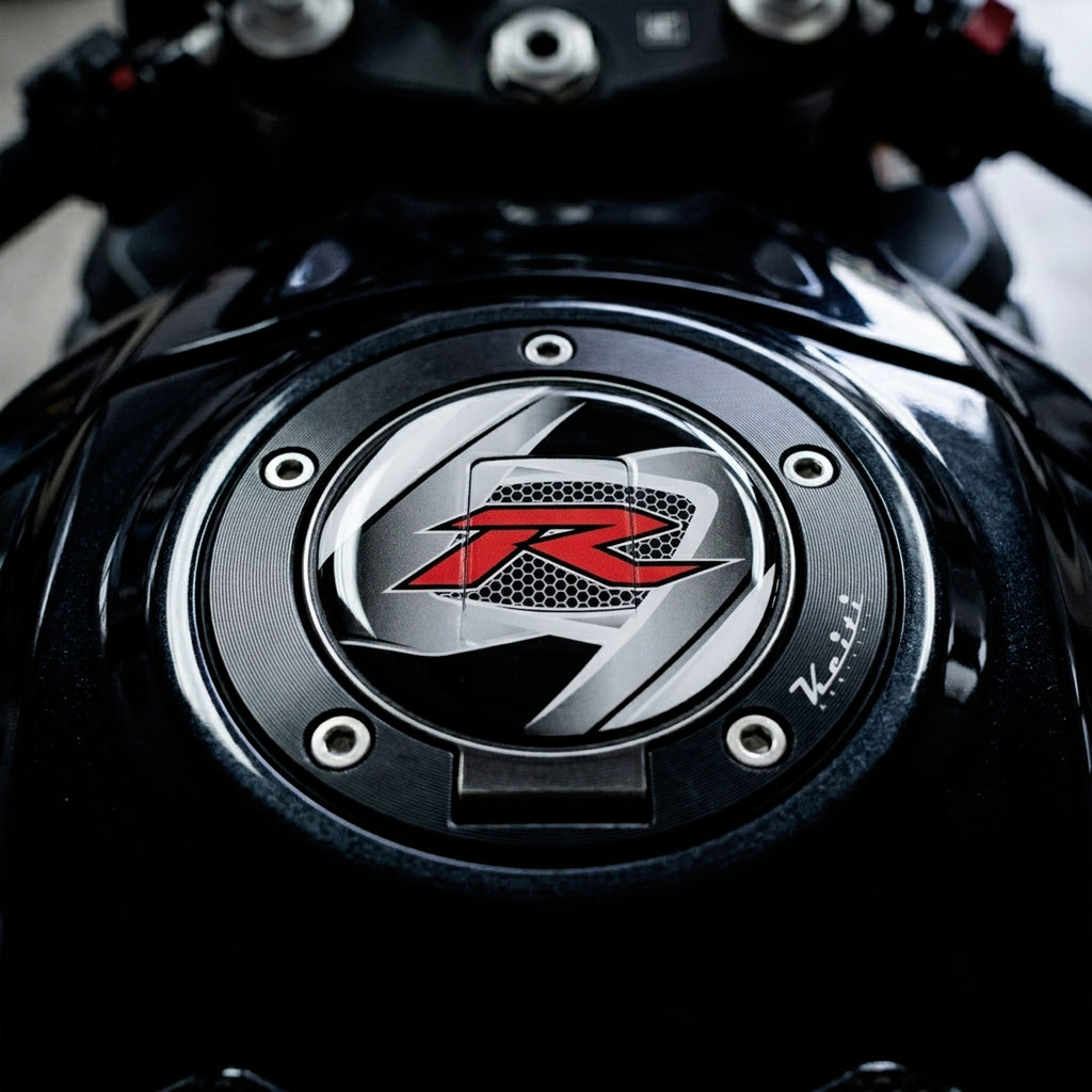 Keiti RSZ-611 Fuel Cap Pad Suzuki GSX-R 2003–2011 Tank Protector Sticker_3