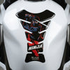 KEITI KT8700 Carbon Fiber Motorcycle Universal Fit 3D Tank Pad_1
