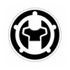 KEITI Premium Carbon/black Look Motorcycle Fuel Tank Cap Protector Sticker_2
