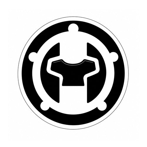 KEITI Premium Carbon/black Look Motorcycle Fuel Tank Cap Protector Sticker_2