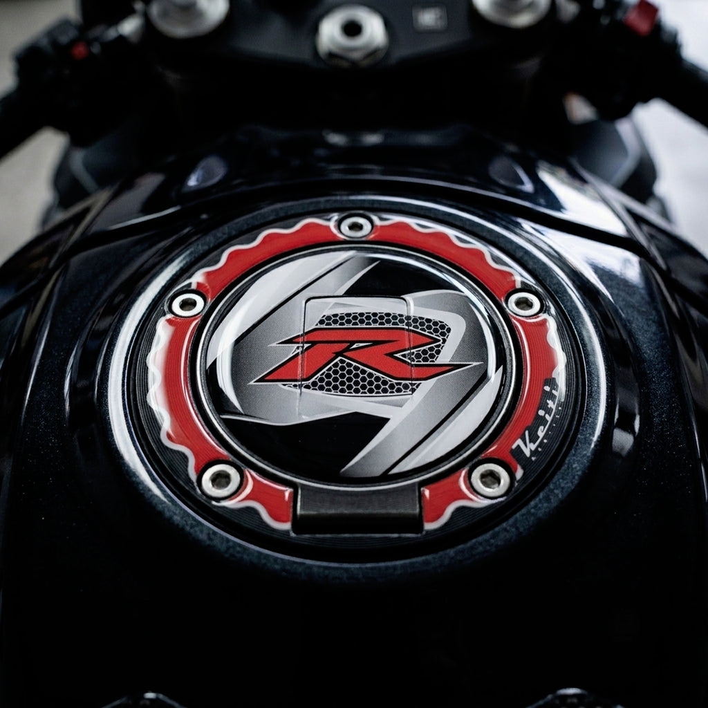 Keiti RSZ-611 Fuel Cap Pad Suzuki GSX-R 2003–2011 Tank Protector Sticker_4