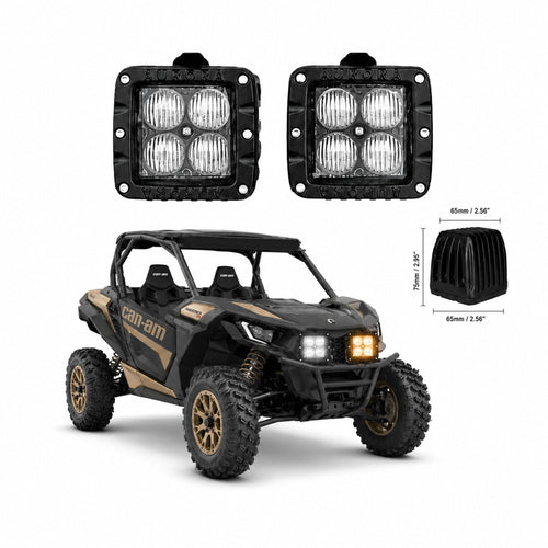 can am maverick with LED Light Bar