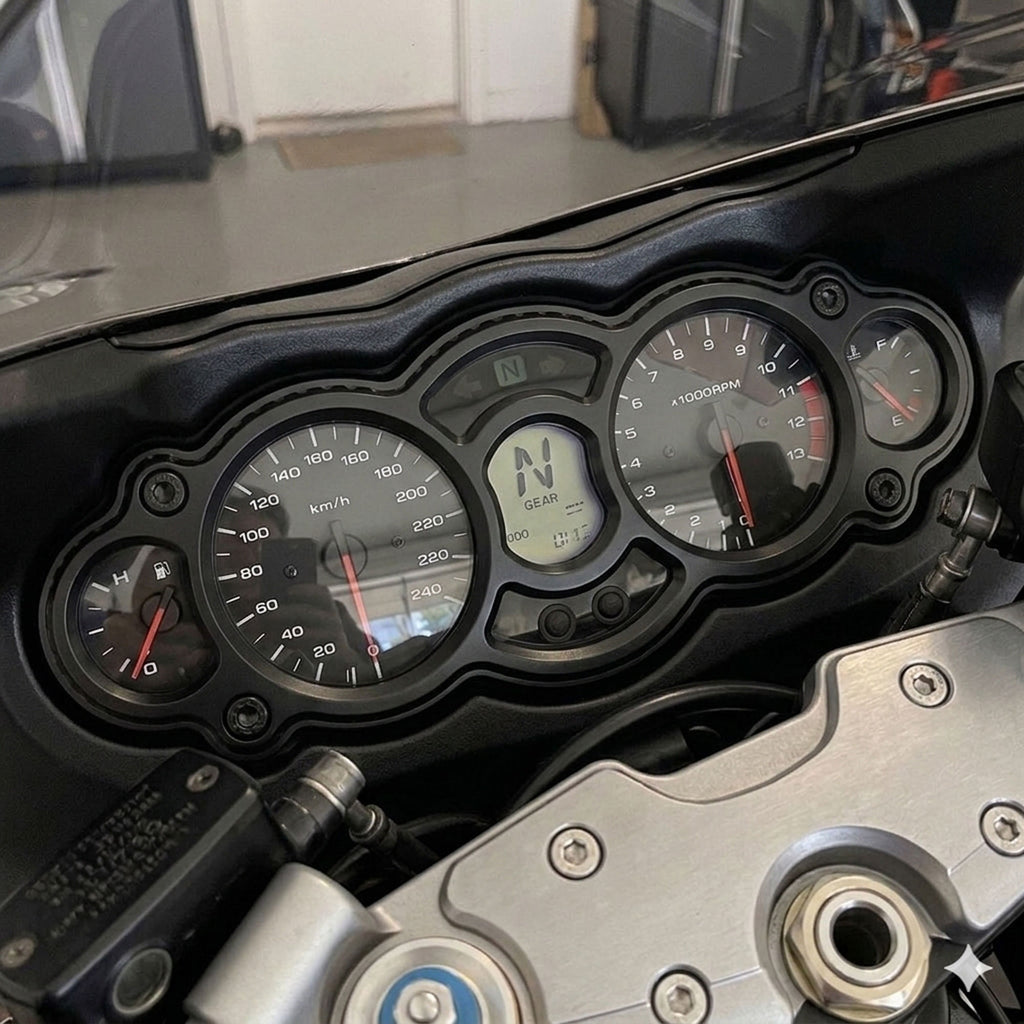 SAVAGE CNC Speedometer Gauge Bezel Cover for Suzuki Hayabusa GSX1300R 2008–2022_5