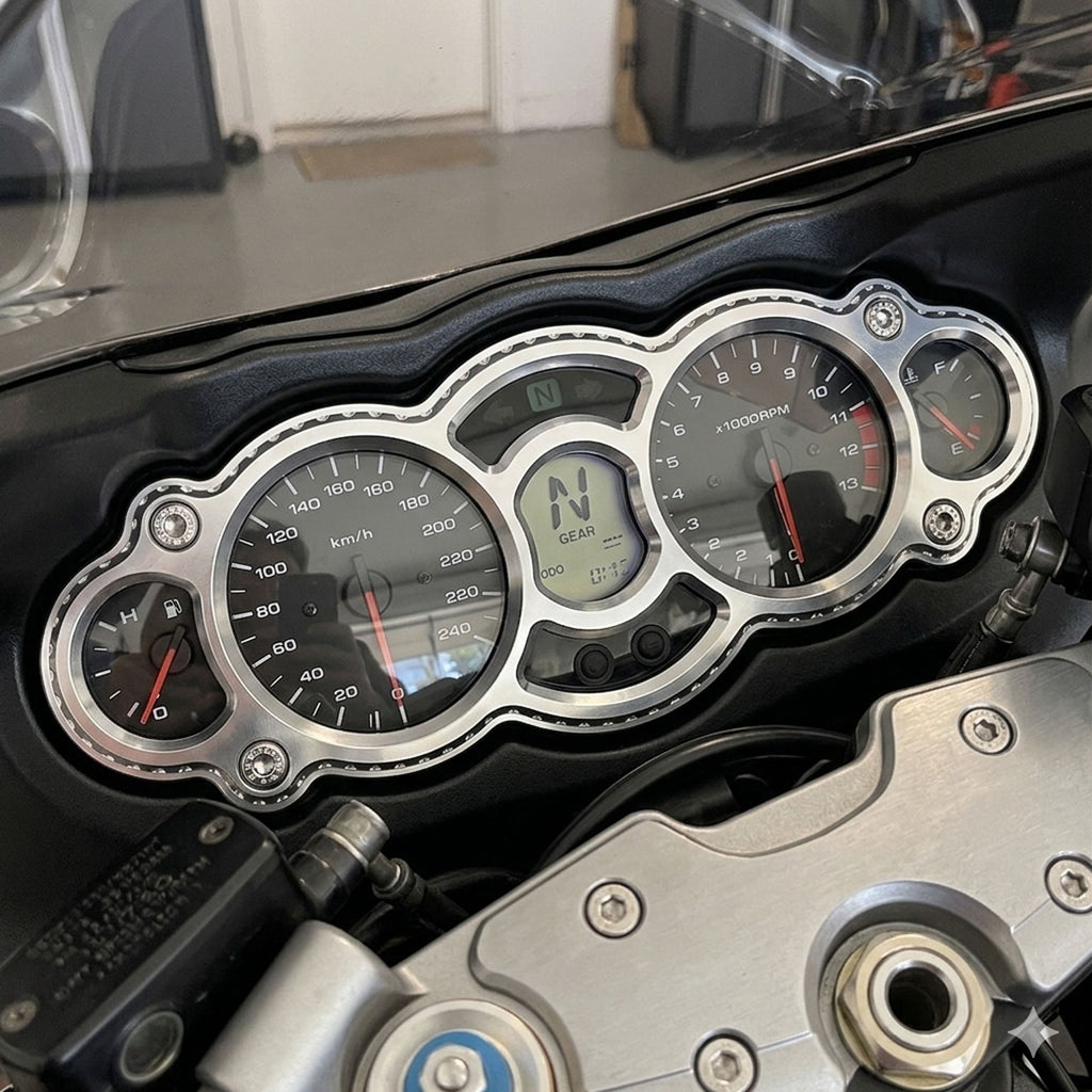 SAVAGE CNC Speedometer Gauge Bezel Cover for Suzuki Hayabusa GSX1300R 2008–2022_8