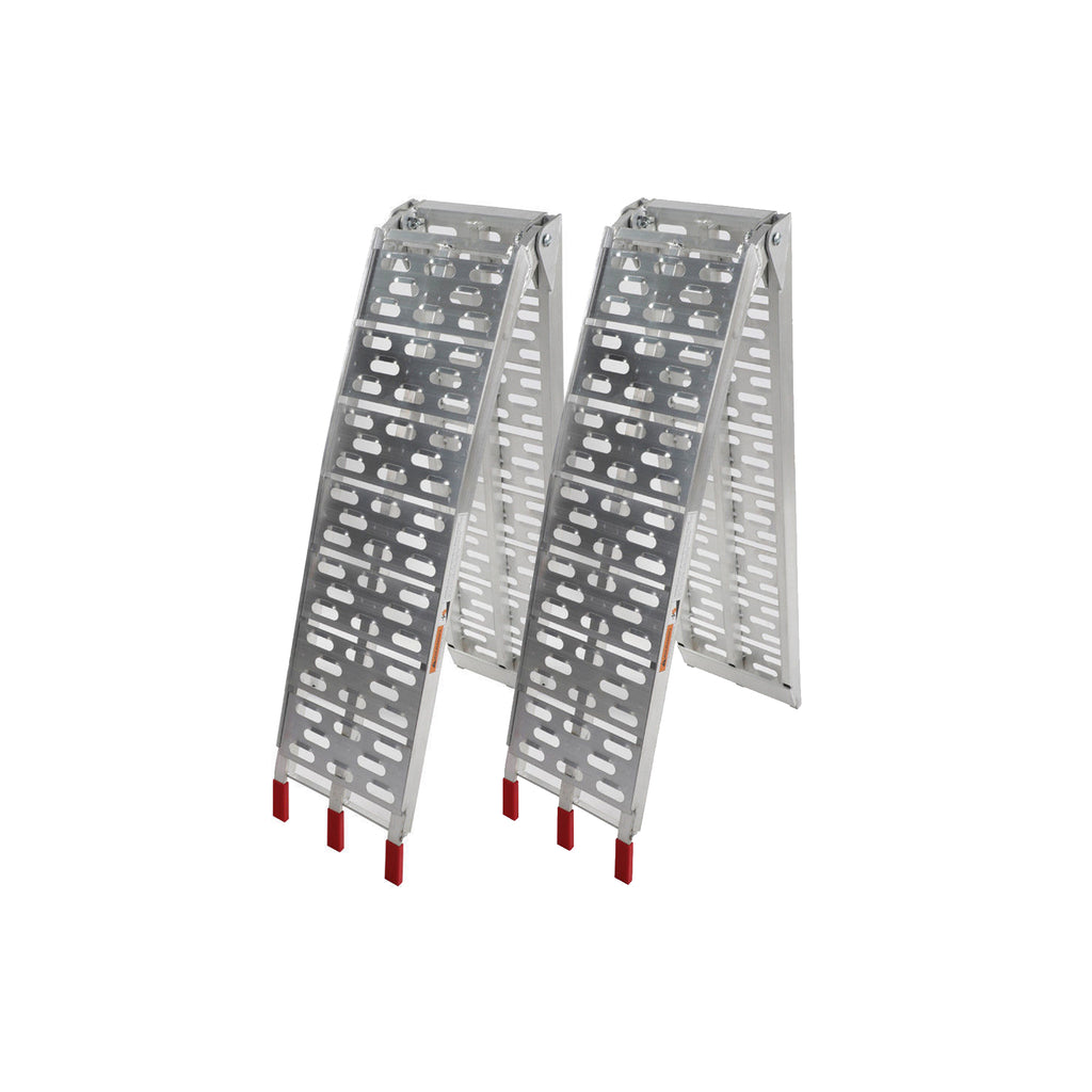 2PC Aluminum Loading Ramps with Easy Rubber Handle_1