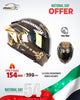 UAE National Day Offer – LV Cool Passionate Series Full Face Helmet Only AED 154