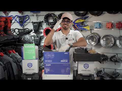 Future Eyes X-100 180W Motorcycle LED Auxiliary Fog Light