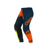 O'NEAL Racing Element Jersey V.22 and Pant | Moisture wicking material Racing Full Suit, Blue/Orange/Neon Yellow - 069965
