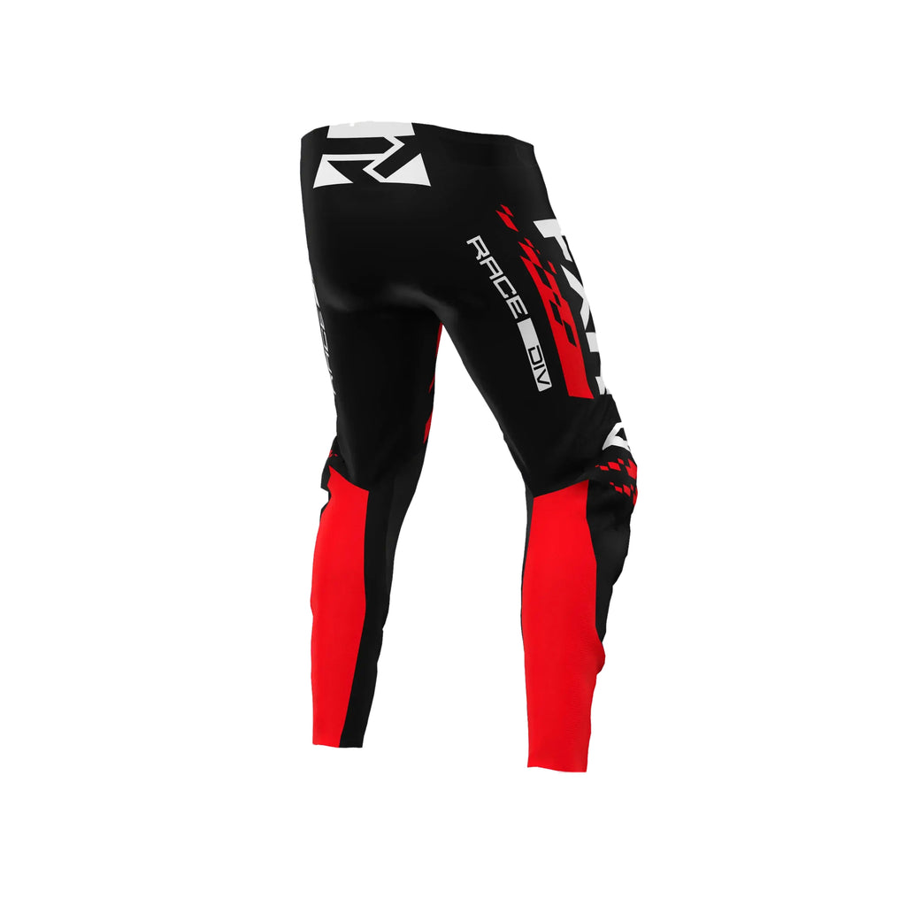 2023 FXR Racing Revo Freedom MX Gear Kit Jersey/Pants Combo Motocross Racing Full Suit, White/Red/Black - 069973
