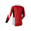 Fox Motocross Racing Flexair Mirer Jersey with Pant | Lightweight Breathable Full Suit, Flo Red & Black - 069976
