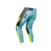 Fox Motocross Racing 180 Trice Jersey with Pant | Lightweight Breathable Racing Full Suit Grey & Green - 069978