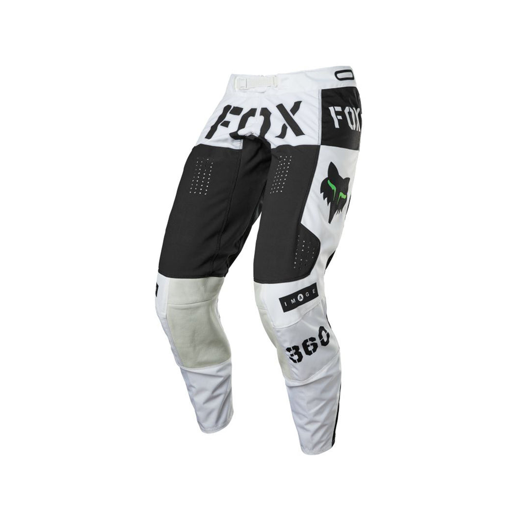 Fox Men's Racing 360 Nobyl Motocross Jersey with Pant | Off Road Full Suit Design, Black and White - 069981