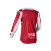 Fox Men's Racing 360 Nobyl Motocross Jersey with Pant | Off Road Full Suit Design, Red and White - 069982