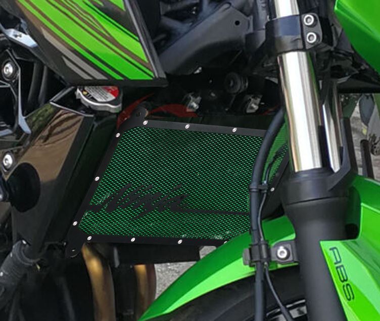 Motorcycle Radiator Guard Protector Green Color Grill Cover For Kawasaki Ninja 400 Z400 NINJA400 2018-2020 (Motorcycle Water Tank Protection Cover) 854531