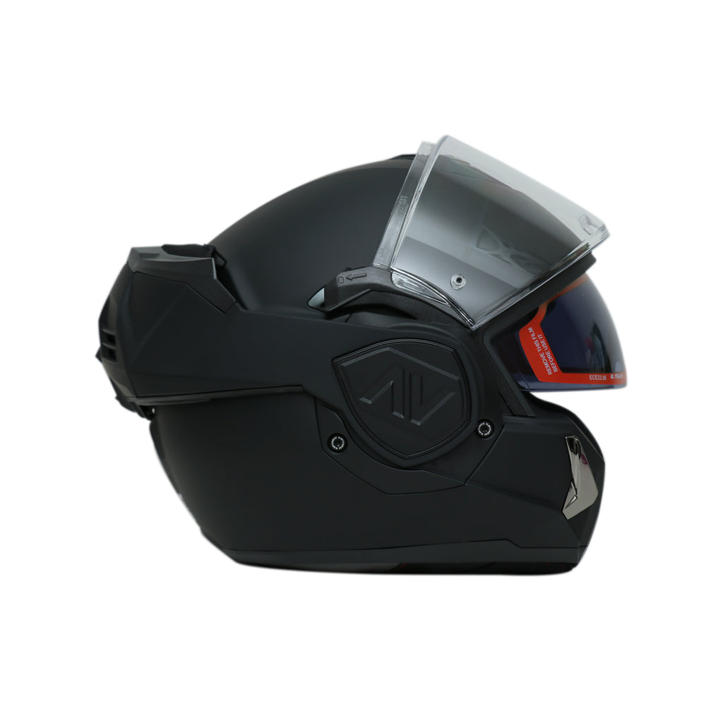 LS2 Full Face Modular Helmet FF906 Advant Solid Matt Black, 609247