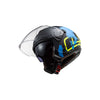 LS2 Twister II OF573 Open Face Helmet Matt BlackBlue AK-609216
