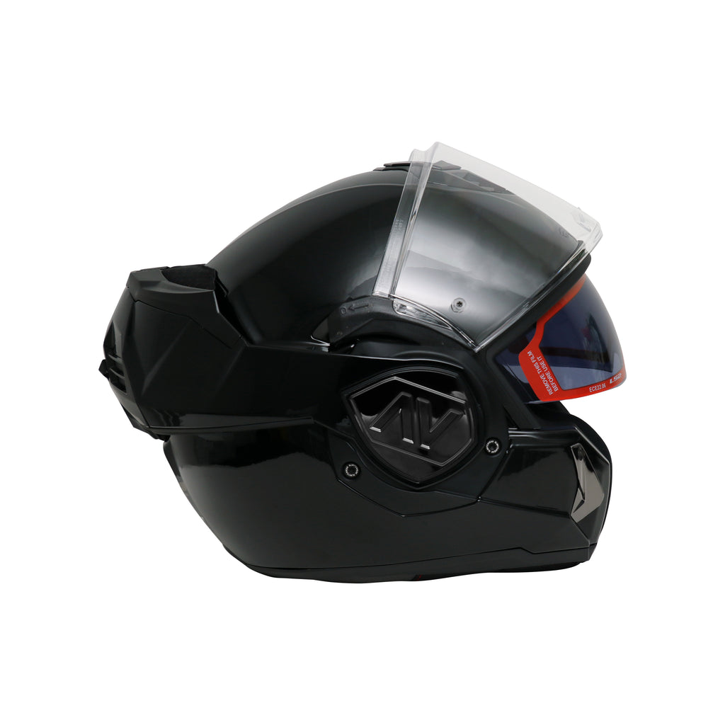Full Face Modular Helmet FF906 Advant Solid Gloss Black, 609248