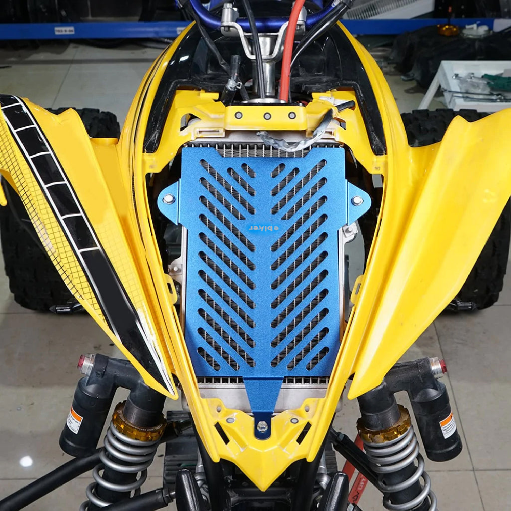 Motorcycle Radiator Guard-blue