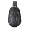 حقيبة صدر / حقيبة ظهر للدراجة النارية بتصميم عنكبوت ، حقيبة عنكبوت ثلاثية الأبعاد 32 سم (طول) × 20 سم (عرض) أسود SKB-351 AK-708748