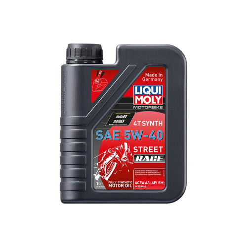 LIQUI MOLY MOTORBIKE 4T SYNTH SAE 5W-40 STREET RACE 1L_1