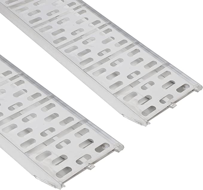 2PC Aluminum Loading Ramps with Easy Rubber Handle AK-80401_4