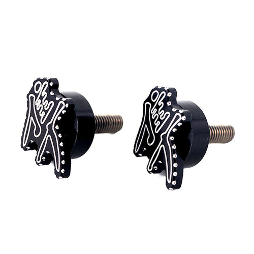 Suzuki Hayabusa 3D W/Ball Cut Edges Windscreen Screw Bolt_1