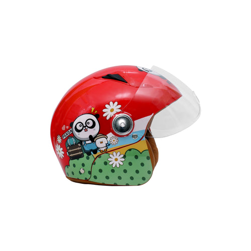 Kids Half Face Cartoon Helmet