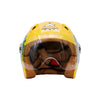 Kids Half Face Yellow Helmet