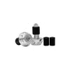 Lightweight Handlebar Bar Ends BEC-05 (Silver)