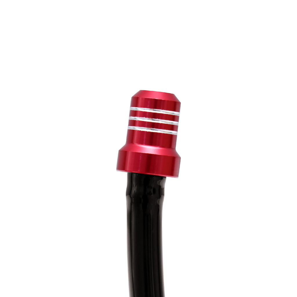 Accel Gas Cap Fuel Cover Tank Cap for Banshee 350 C / YFZ 450 / Raptor 660 (Red)