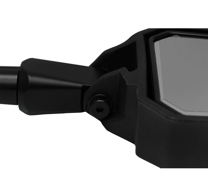 Pair of UTV Side Adjustable/Foldable Rearview Mirror Black 846049