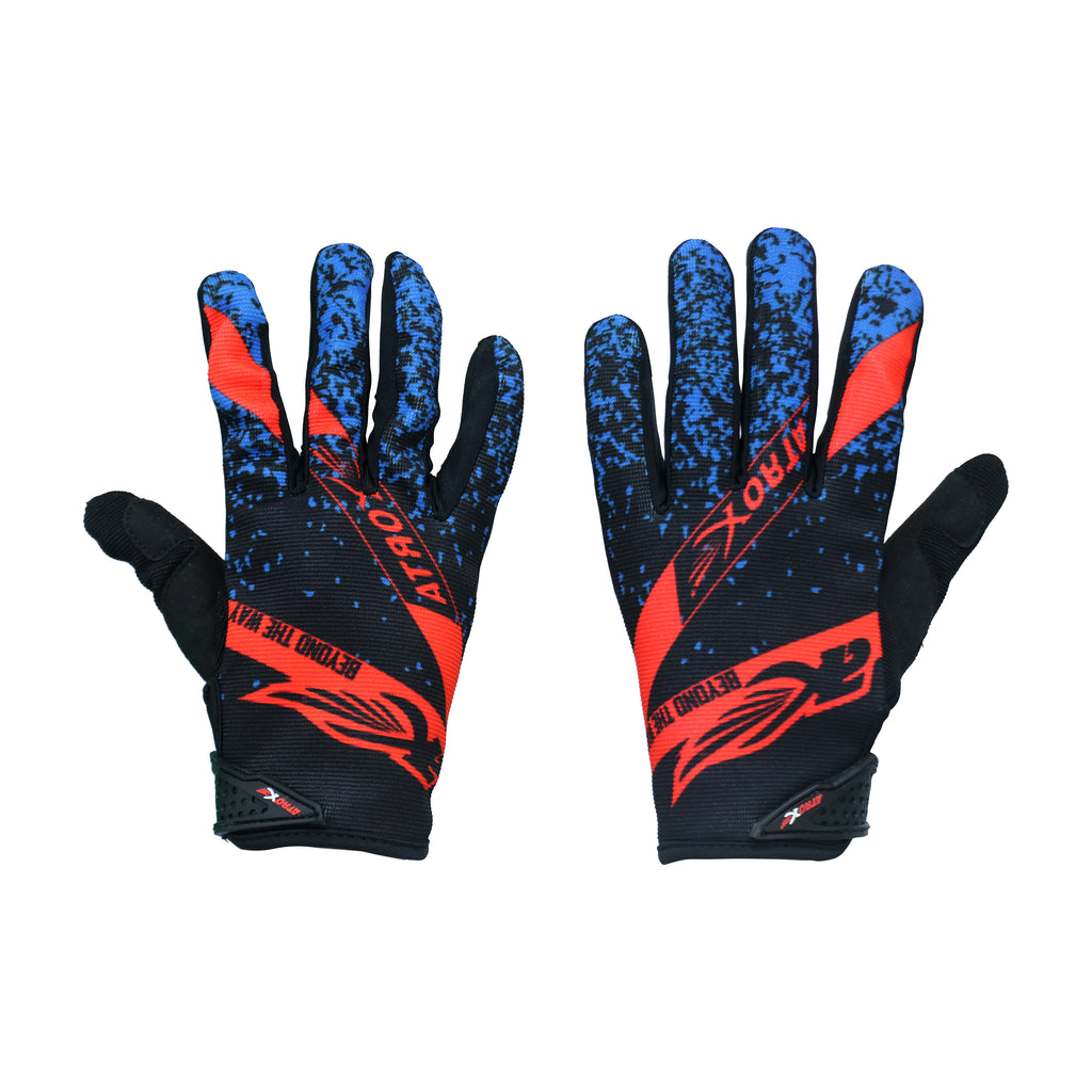 ATROX Poly-Mesh Rider’s Full-Finger Protective Gloves AT-5300