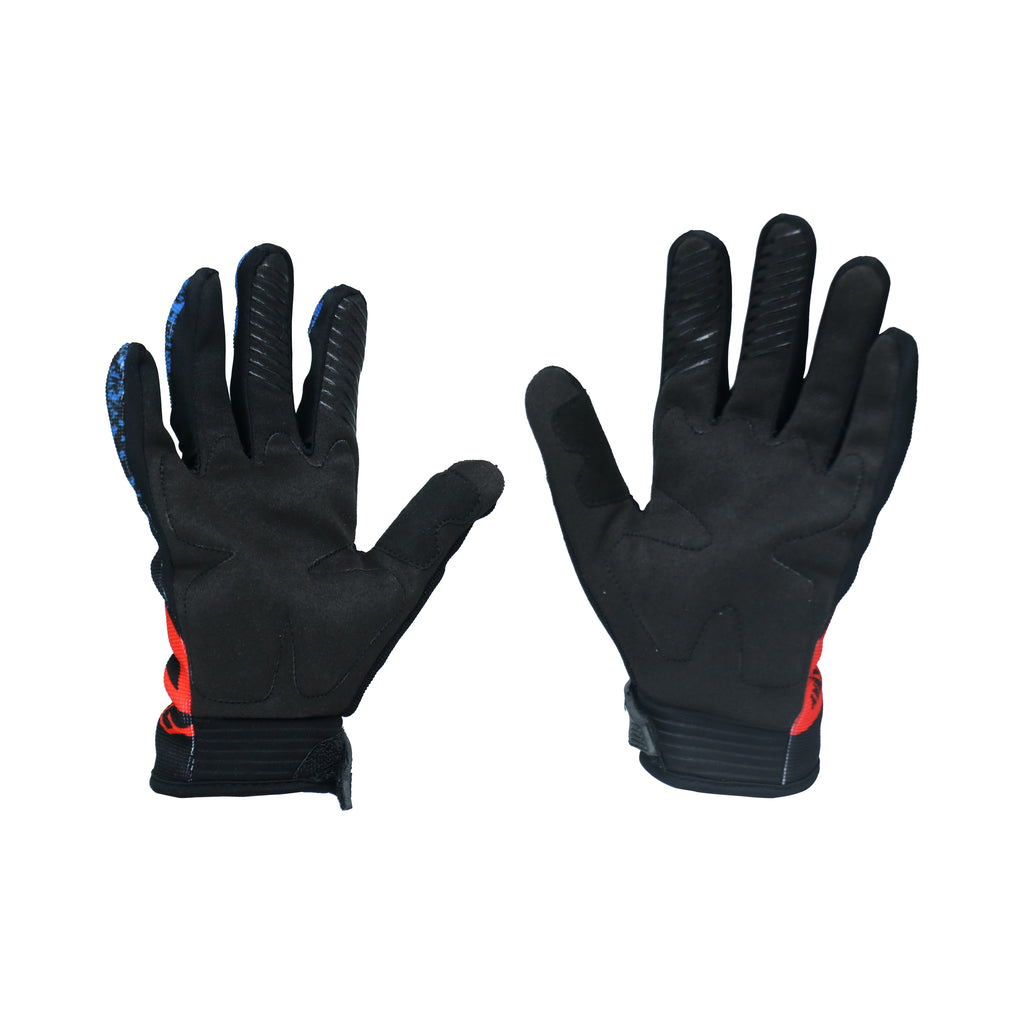 ATROX Poly-Mesh Rider’s Full-Finger Protective Gloves AT-5300