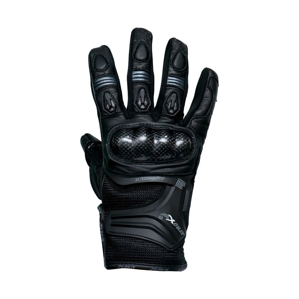 ATROX AT- 4148 Motorcycle Riding Full Finger Leather Gloves 850207