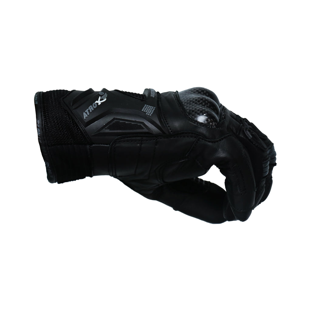ATROX AT- 4148 Motorcycle Riding Full Finger Leather Gloves 850207