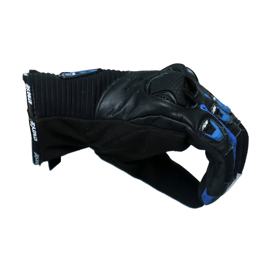 ATROX AT- 4147 Motorcycle Riding Full Finger Leather Gloves 850209