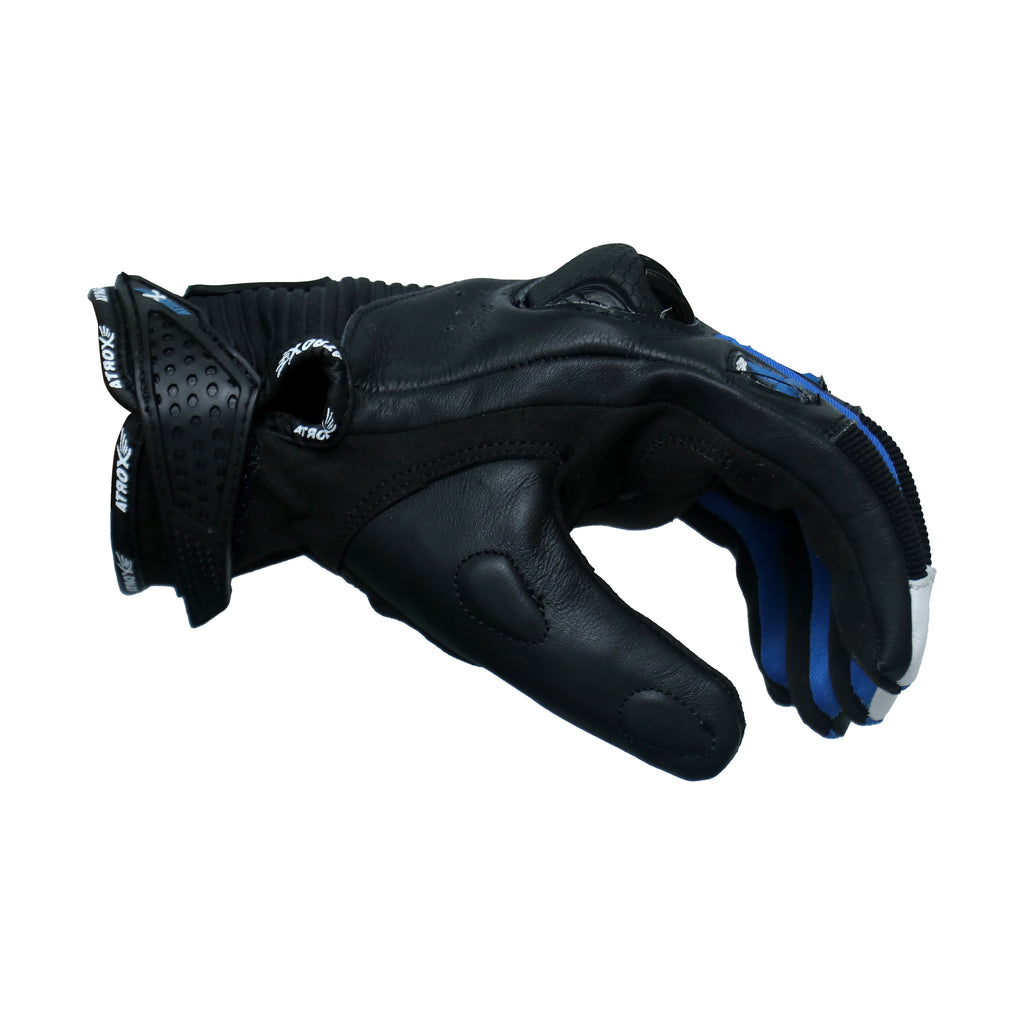 ATROX AT- 4147 Motorcycle Riding Full Finger Leather Gloves 850209