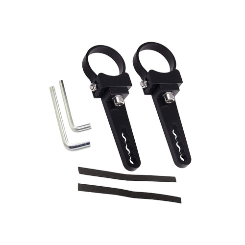 Aluminum Bull Bar Round Tube Mount Clamps Mounting Brackets For UTV_1