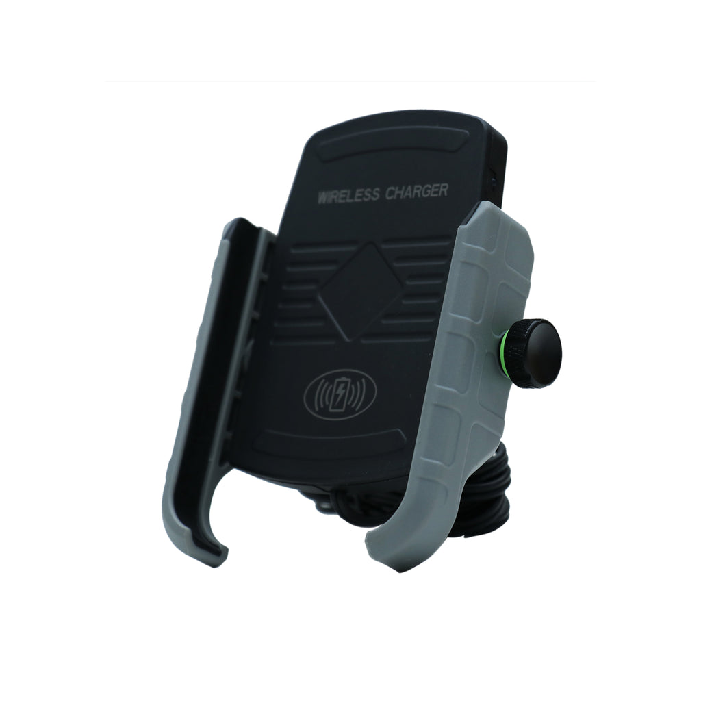 Phone Holder for Bike KPH-EW-GY with Wireless Charger, Gray 874433