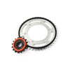 SUZUKI GSXR1000 09-17 CHAIN SPROCKET FRONT AND REAR SILVER (43T-16T)  EB11237944