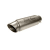 Premium Universal Bike Exhaust Silencer | Modified Exhaust Muffler,Silver - EB11240477