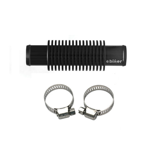 Billet In Line Super Cooler for Yamaha Raptor Rhino Grizzly 660 700 YFZ450, Black - EB11240400