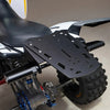 Rear Luggage Rack Grab Bar Carrier Mounted for Yamaha Raptor 700 700R, Black - EB11240416