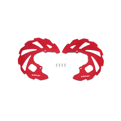 Front Brake Rotor Disc Cover Protector for Raptor 700/ YFZ450 Red_1