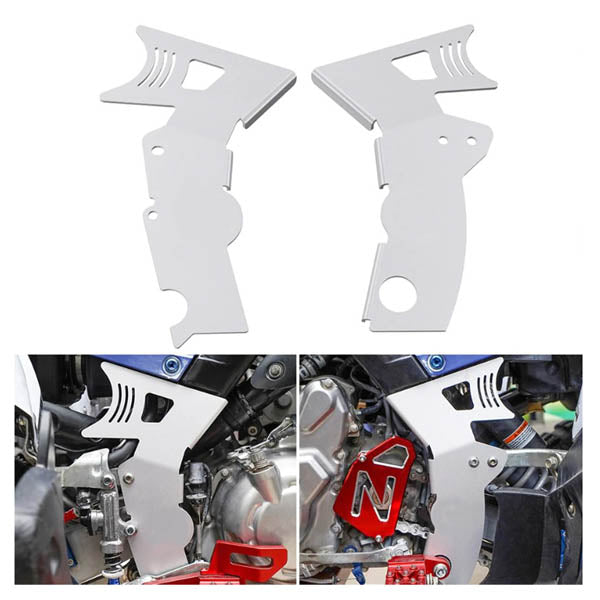 Frame Guards Body Protector Shield for Raptor 700R, Silver - EB11240430