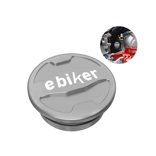 Push On Cap Swing Arm Bolt Cover For Raptor 700R, Silver - EB11240449