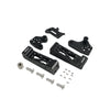 Footrest Assembly Kit Foot Pegs Pedals for Raptor 700 Black - EB11240454