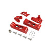Footrest Assembly Kit Foot Pegs Pedals for Raptor 700 Red - EB11240455