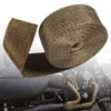 Motorcycle Exhaust Heat-Wrap 5CM x 10M Brown_1